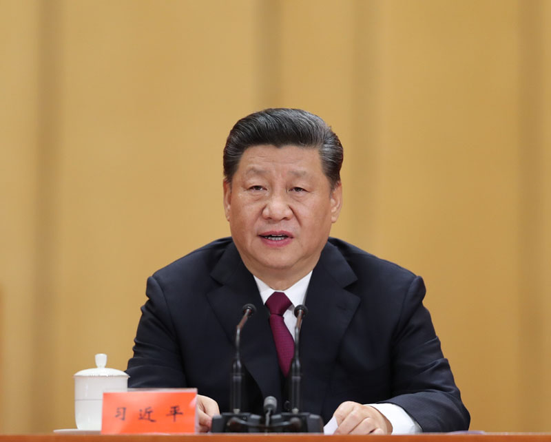 4月30日，紀(jì)念五四運(yùn)動(dòng)100周年大會(huì)在北京人民大會(huì)堂隆重舉行。中共中央總書(shū)記、國(guó)家主席、中央軍委主席習(xí)近平在大會(huì)上發(fā)表重要講話(huà)。